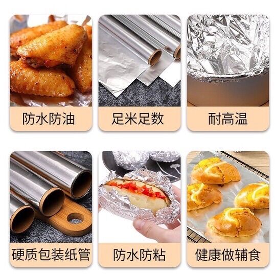 [FREESHIP]Cuộn giấy bạc nướng ALUMINIUM(30cm x 10fit)