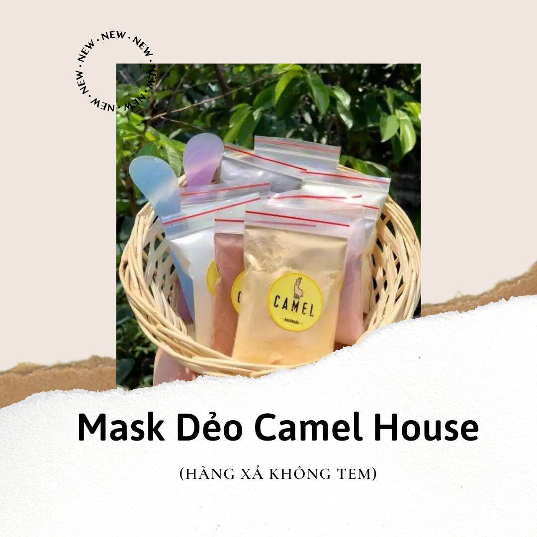 [HCM]Mask Dẻo CAMEL HOUSE Handmade (Hàng Xả Không Tem) giá rẻ