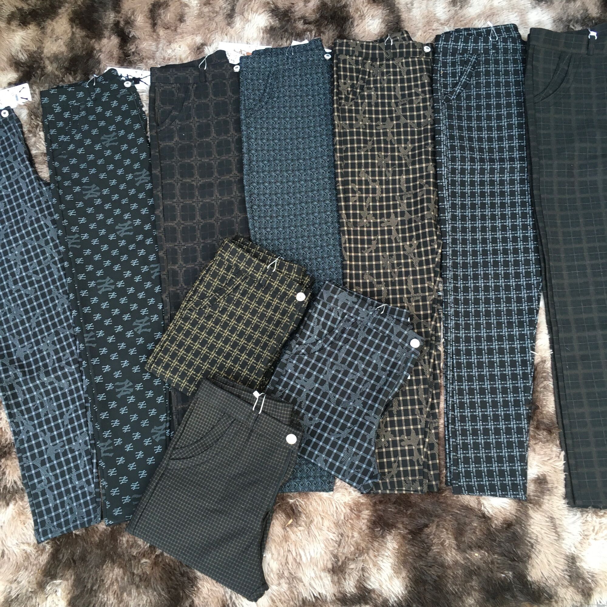 Quần dài sọc kẻ nam( size 40-78kg