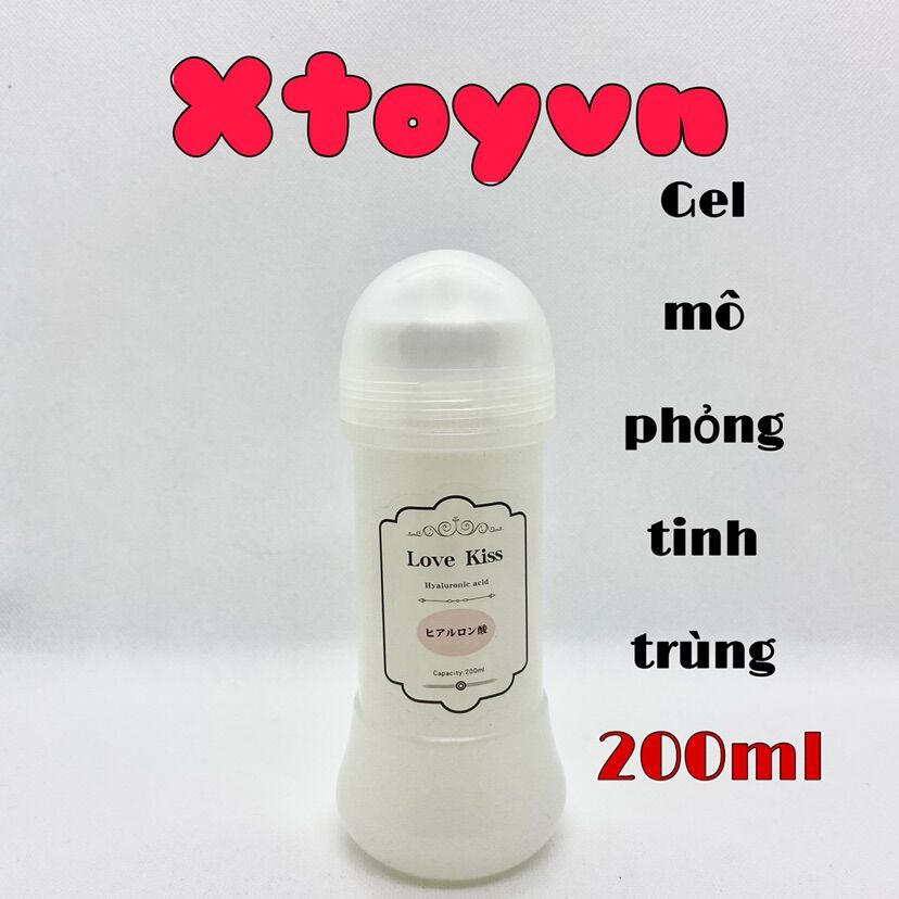Gel Bôi Trơn Mô Phỏng Tinh Trùng Nhật Bản Love Kiss 200ml