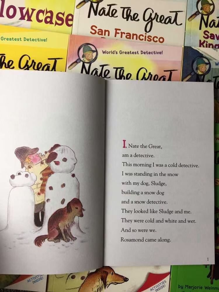 Nate the great sách Tiếng Anh - Nhập khẩu