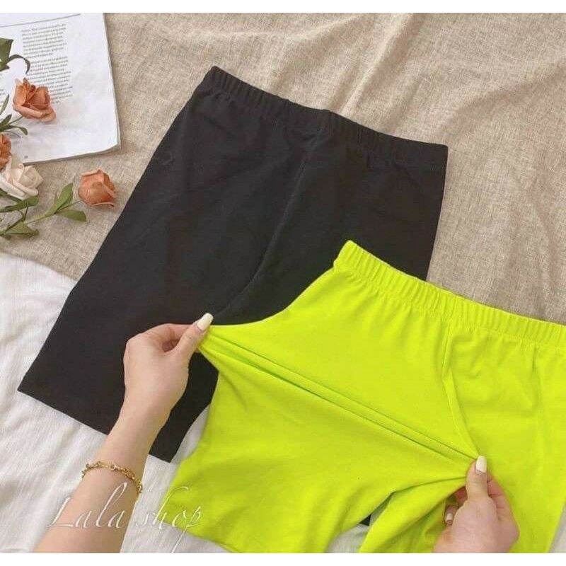 Quần legging thái (ngố) lửng nhiều màu