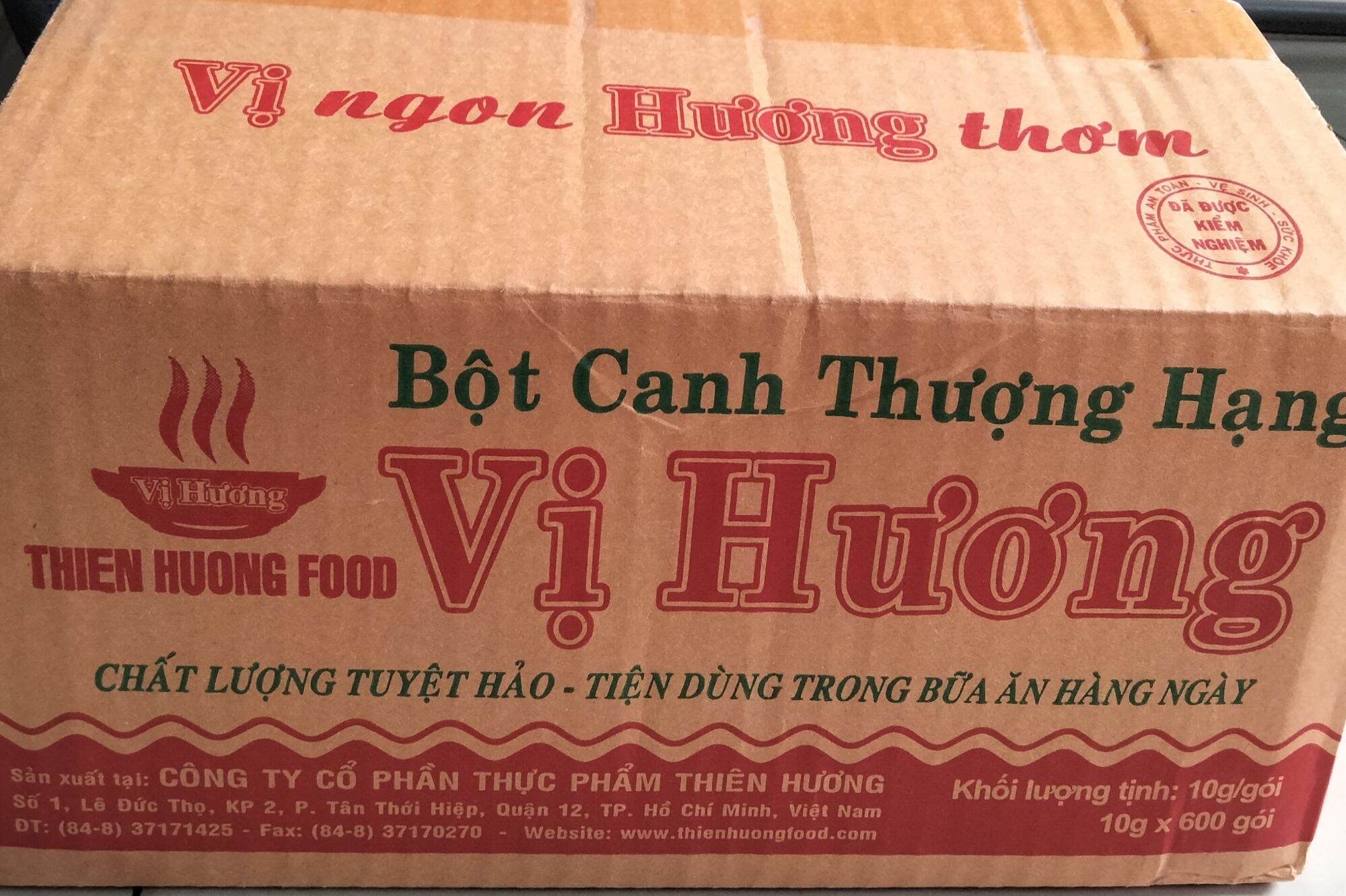 Dây Bột canh tôm thượng hạng Thiên Hương (1dây x 10 gói x 10 gr)