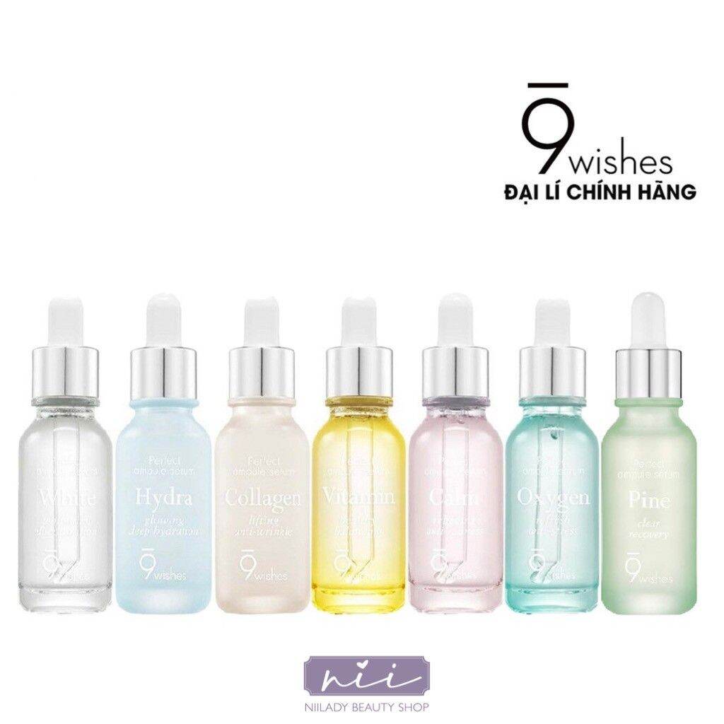 (HSD 28/1/2027) Tinh chất 9Wishes Ampule Serum