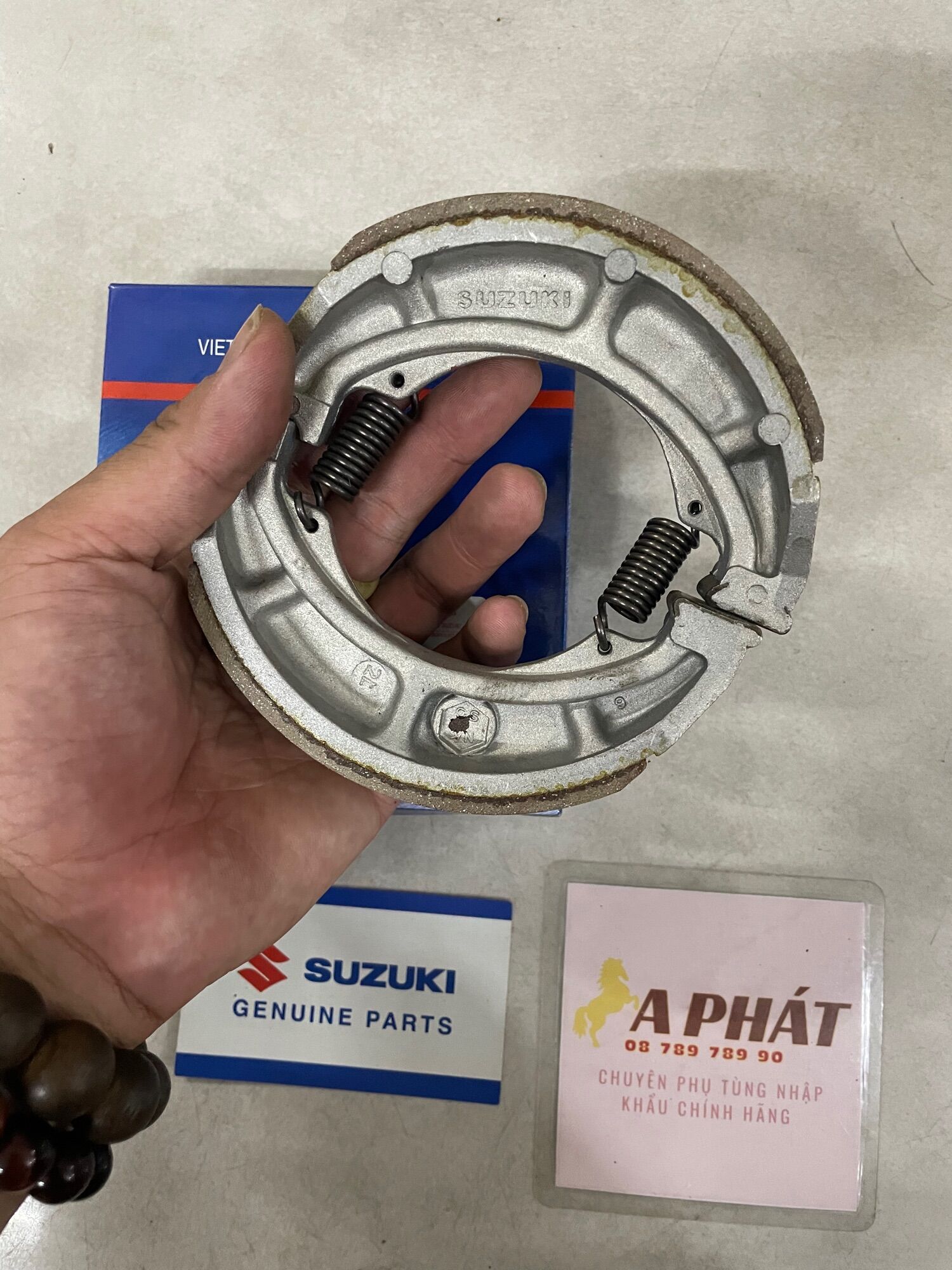 Bố thắng sau xe hayate