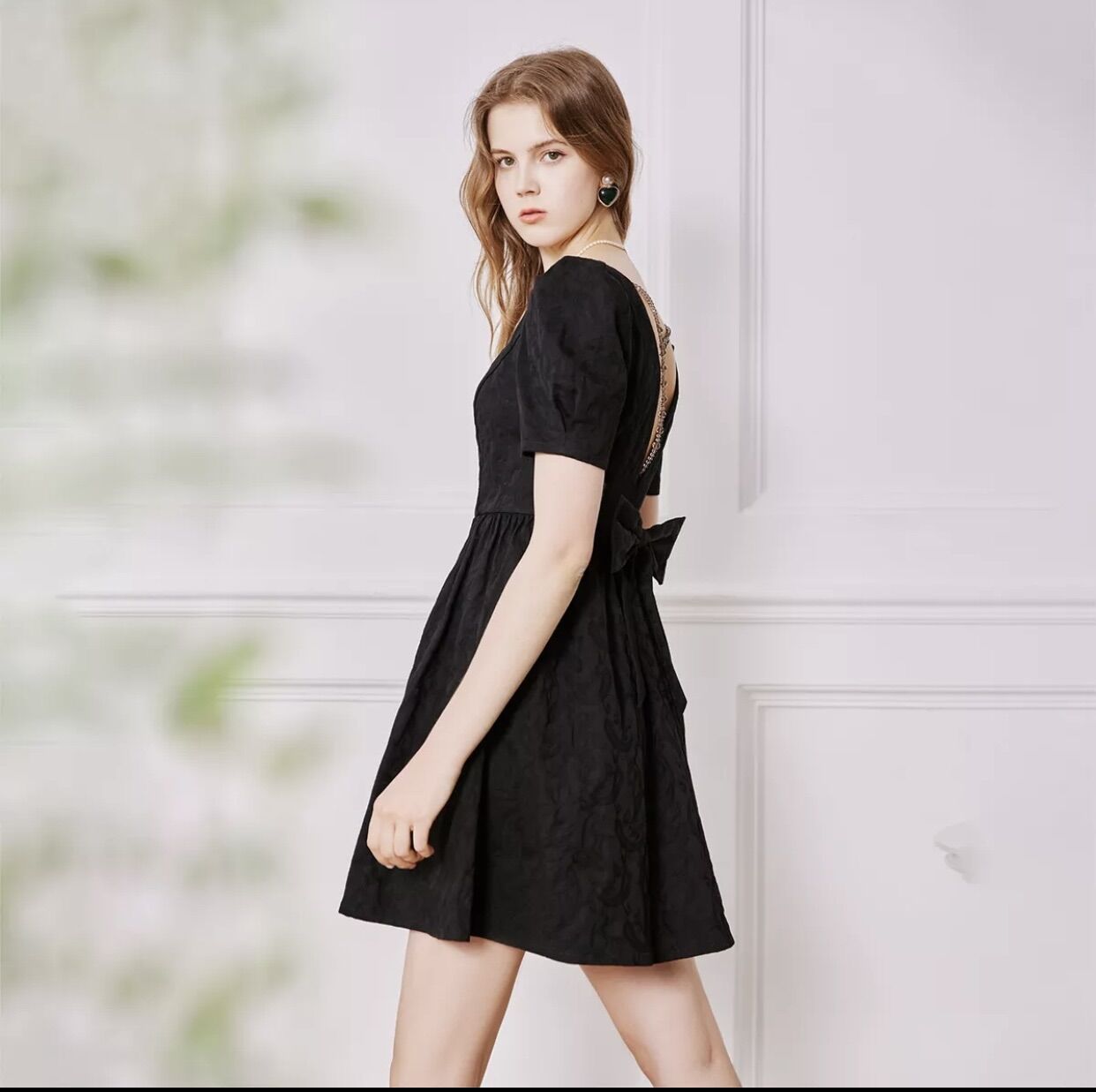 [Size M] Đầm denim tiểu thư Vero Moda cao cấp