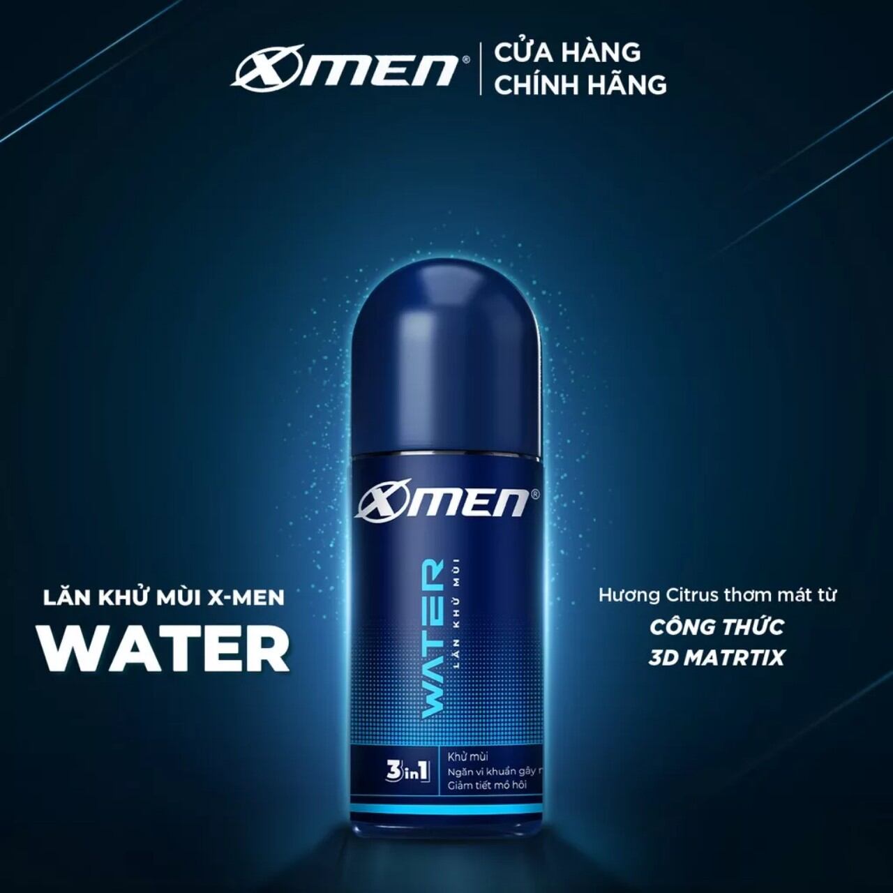 Lăn khử mùi Xmen 50ml