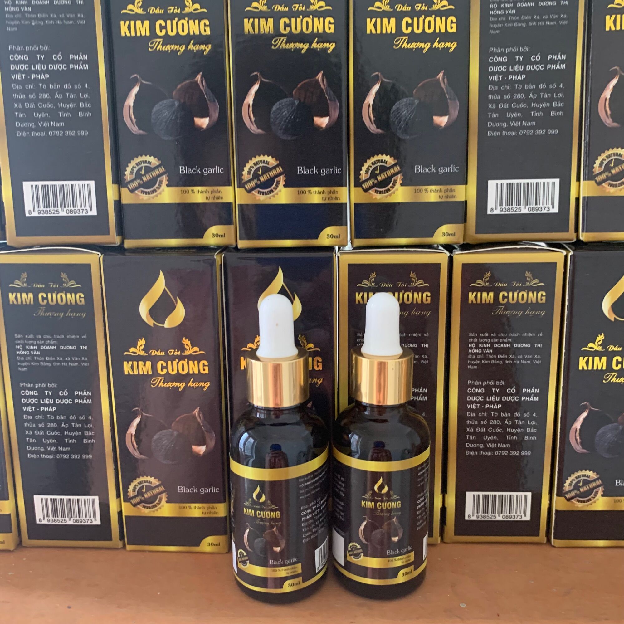 [Hàng chính hãng ] Tinh dầu tỏi Kim Cương lọ 30ml