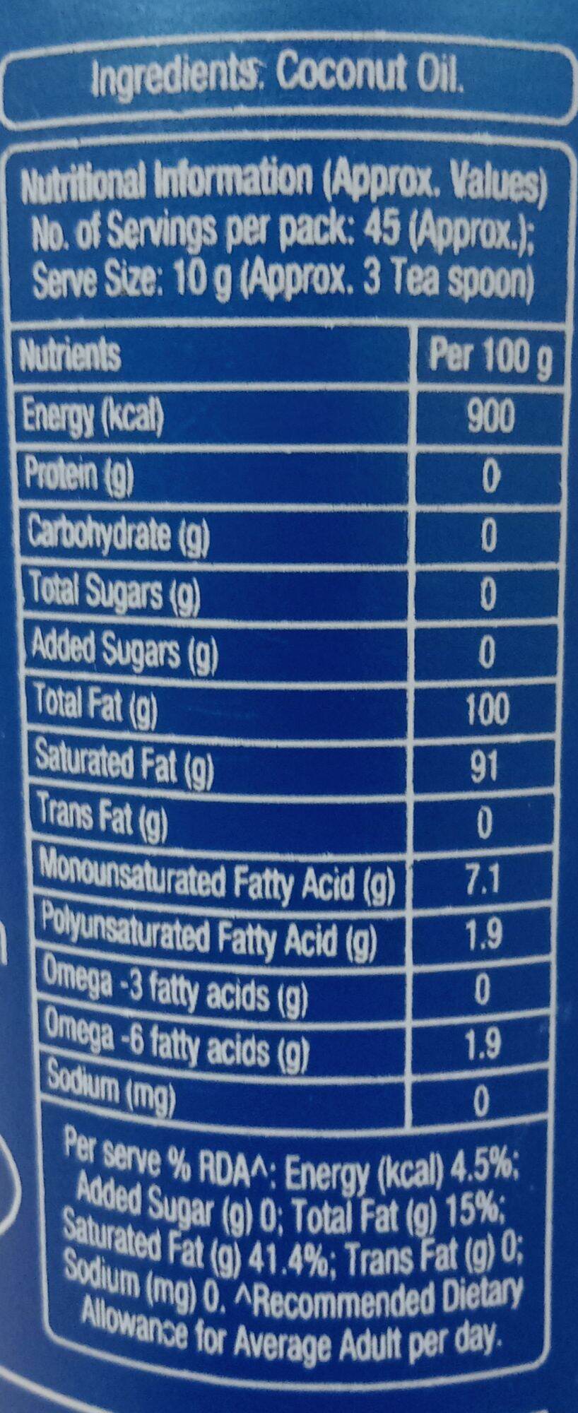 COCONUT OIL PARACHUTE DẦU DỪA ẤN 500ML