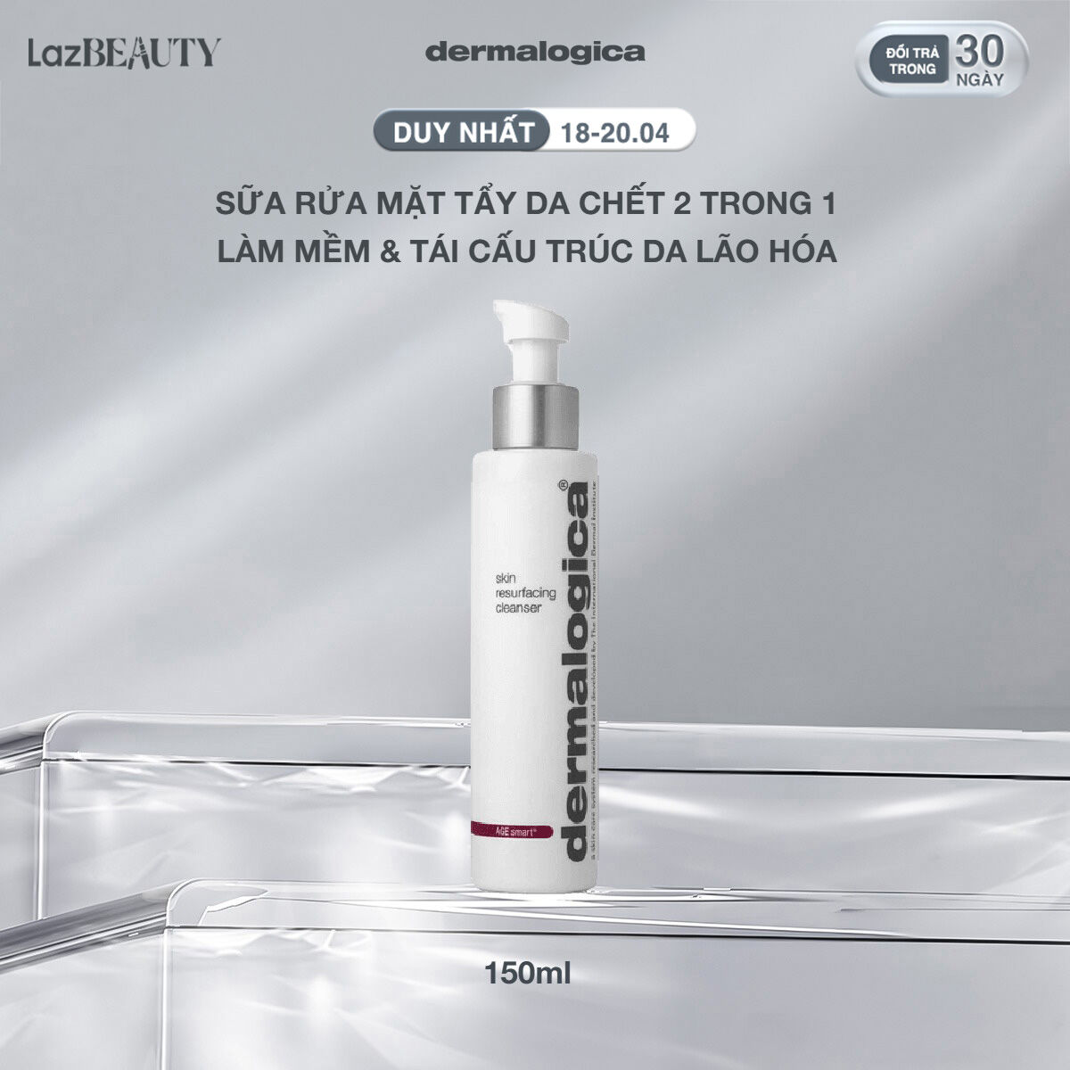 Sữa rửa mặt Dermalogica Skin Resurfacing Cleanser 150ml
