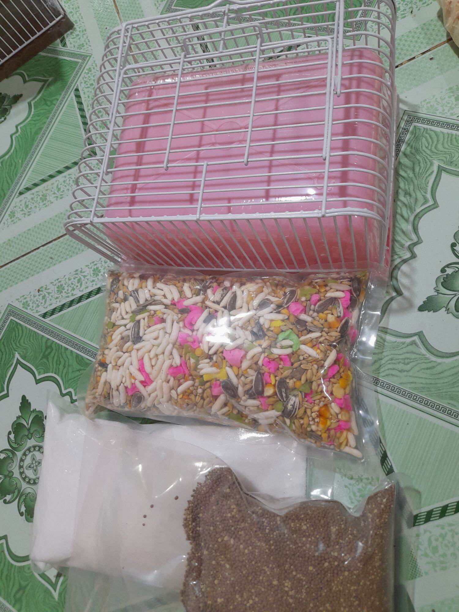 Combo lồng và đồ dùng nuôi hamster