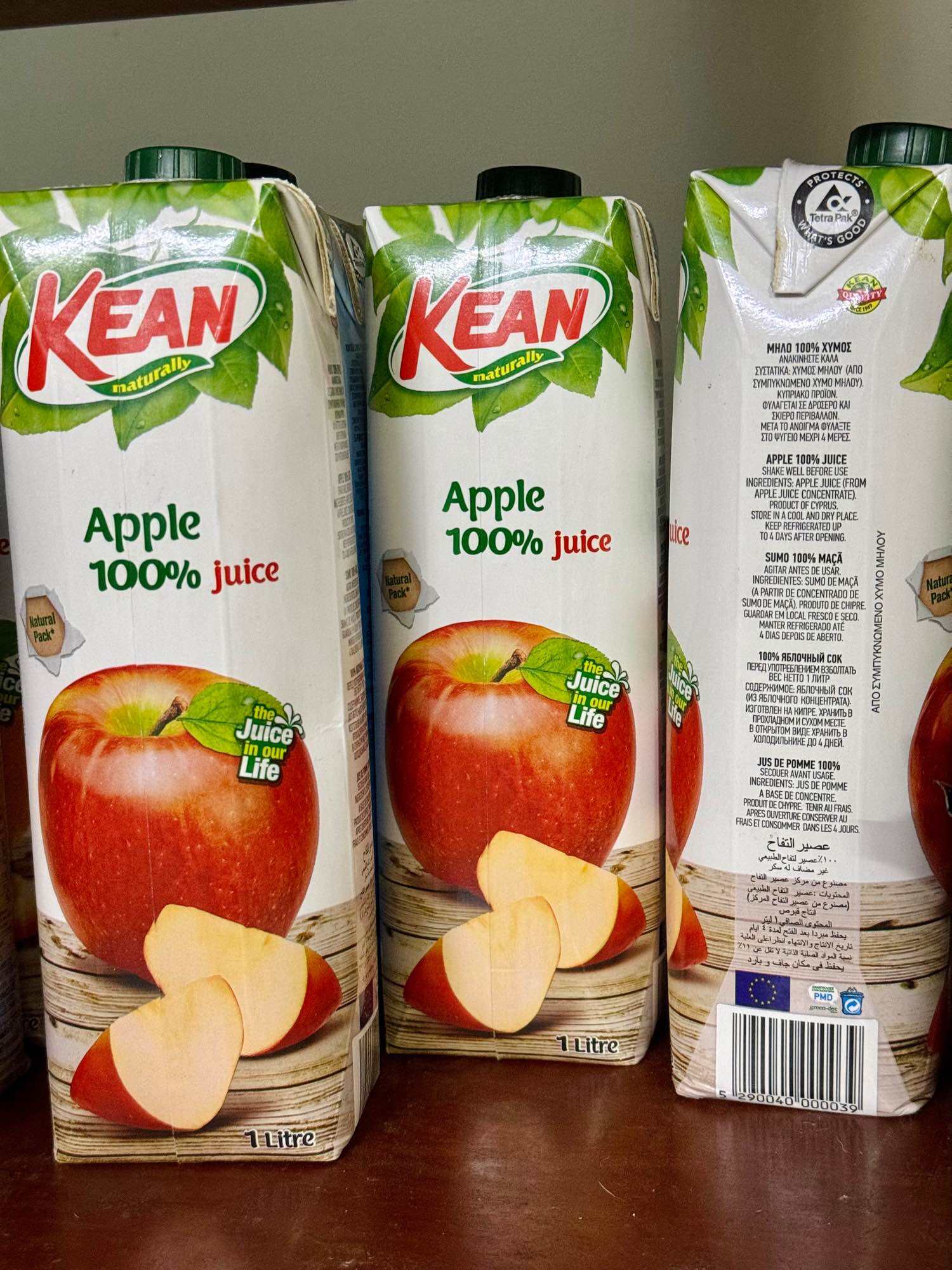 (CHÂU ÂU) Nước Ép Táo Tươi 1L EU Date xa mới từ /2026