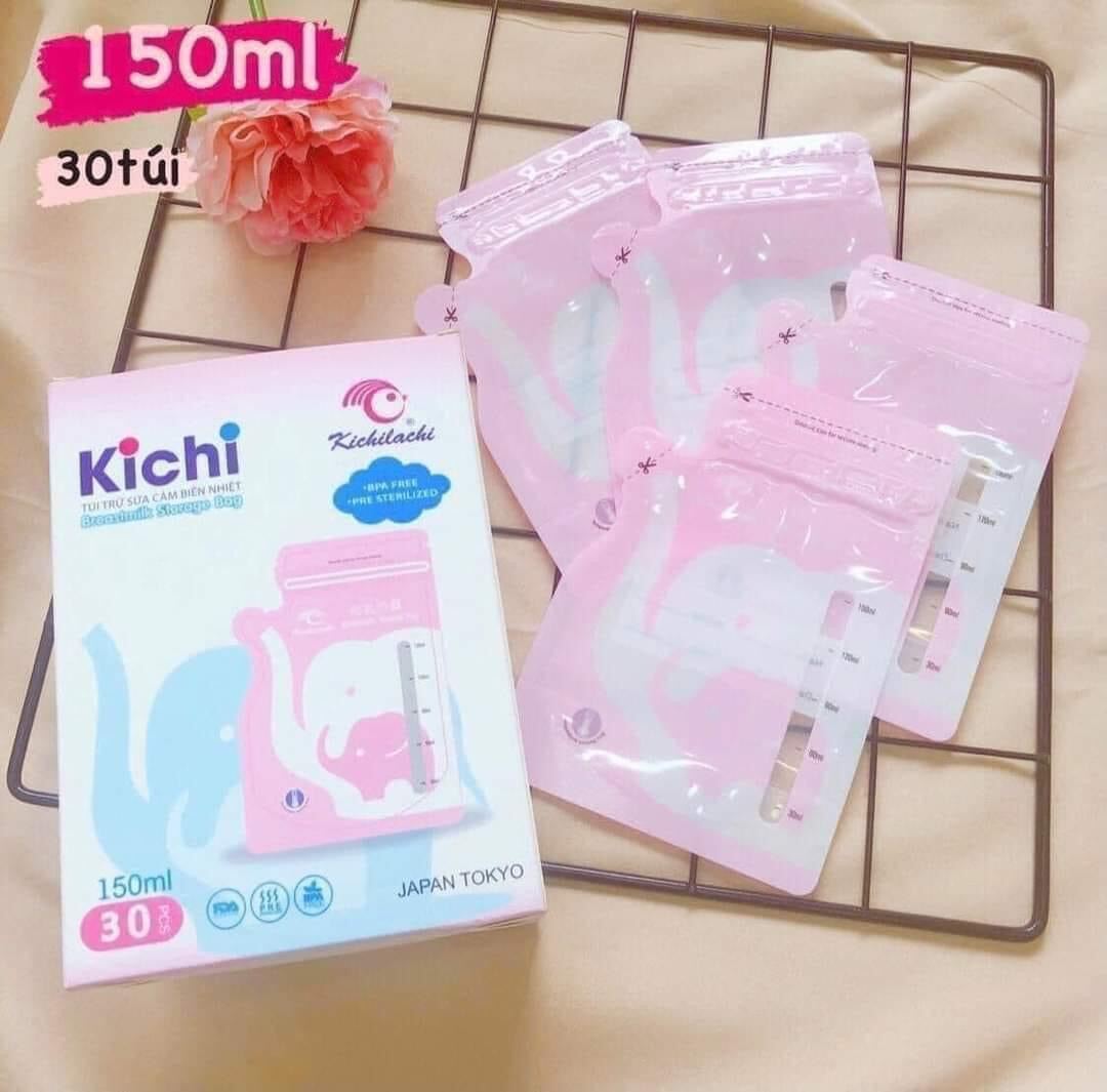 Túi trữ sữa Kichi 150ml 30 túi