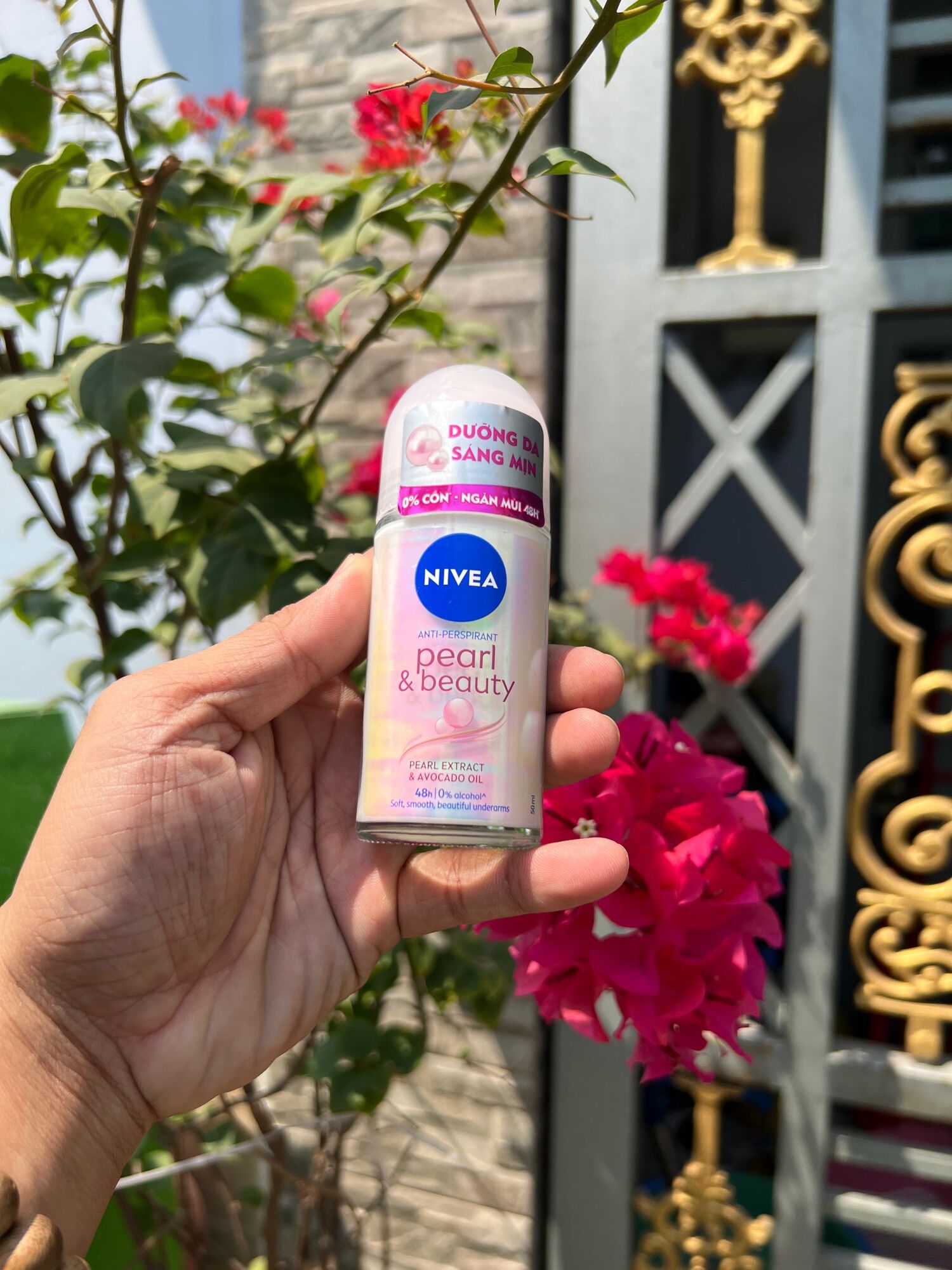lăn khử mùi Nivea ngọc trai 50ml