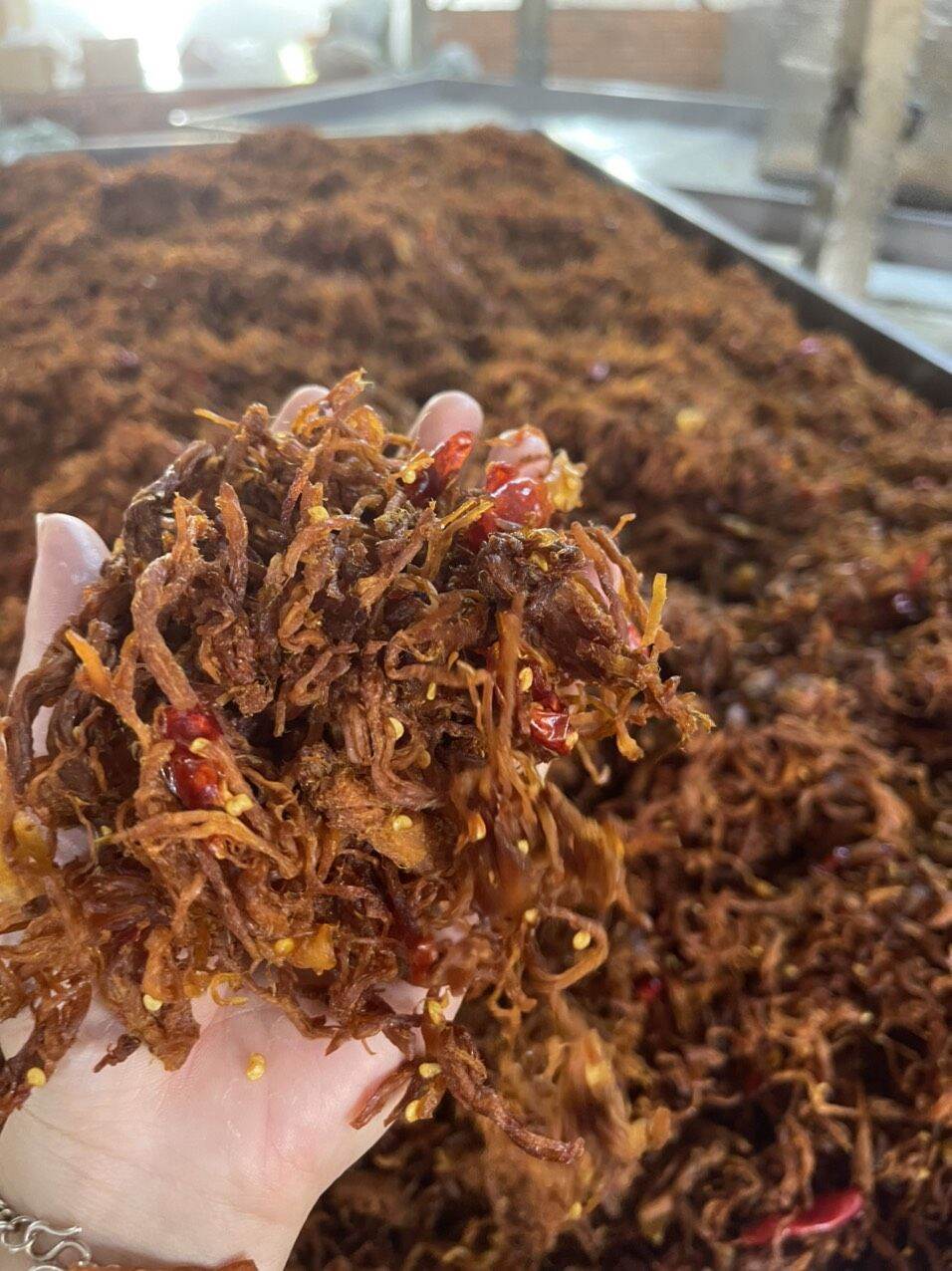 Combo 3hũ cơm cháy lắc khô gà 300gr /hũ [GIÁ RẺ]