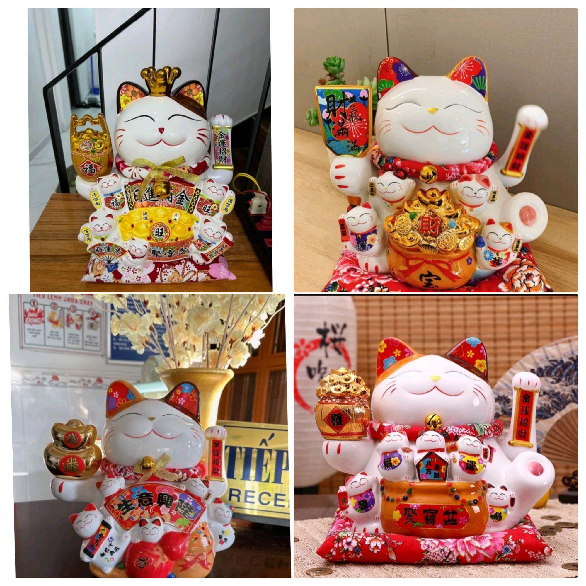 Mèo thần tài vẫy tay .