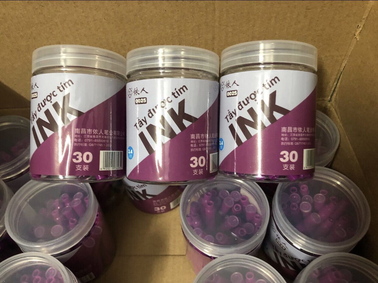 Mực xoá được, ống mực xoá được INK