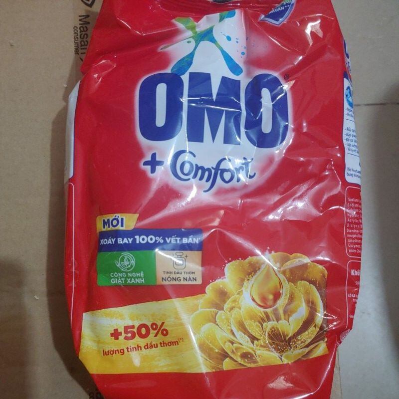 Bột giặt omo + Comfort túi 700g