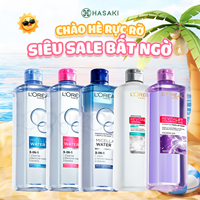 [Daily] Nước Tẩy Trang L'Oréal Paris Micellar Water 400ml Hasaki Sản Phẩm Chính Hãng