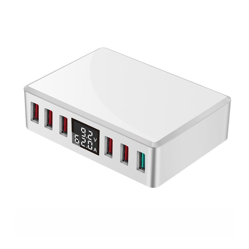 Earise | Nhiều cổng sạc USB đa năng Earise T9 công suất 120W sạc nhanh trạm sạc điện thoại di động c