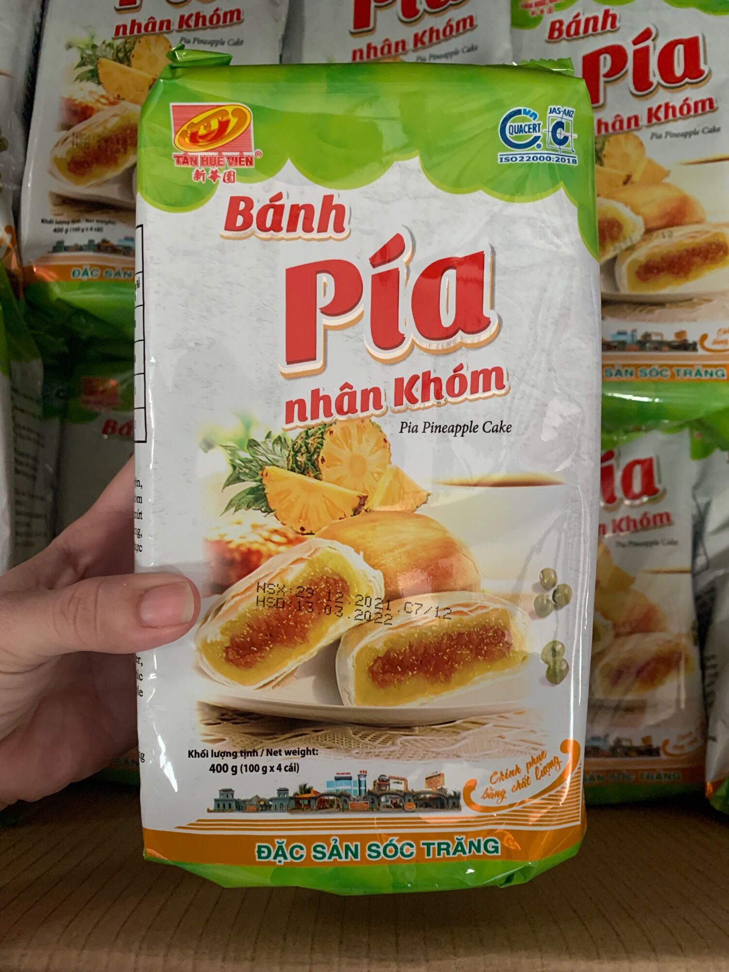 Pía chay khóm Tân Huê Viên