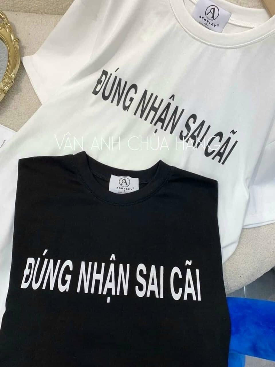 Áo Phông Form Rộng Đúng Nhận Sai Cãi Hot Trend 2023 - Mixasale