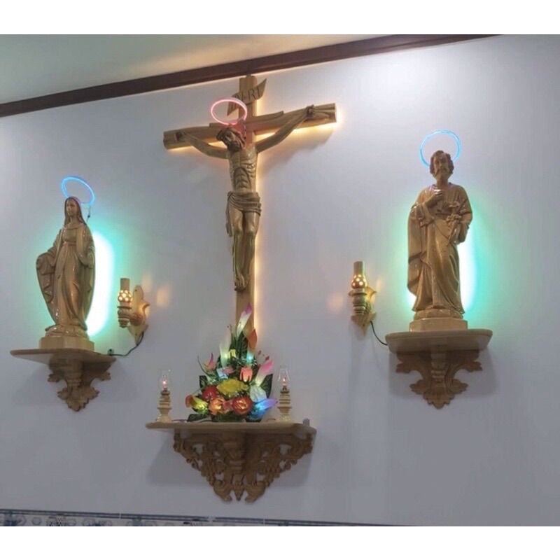 Vòng hào quang led Neon Công Giáo