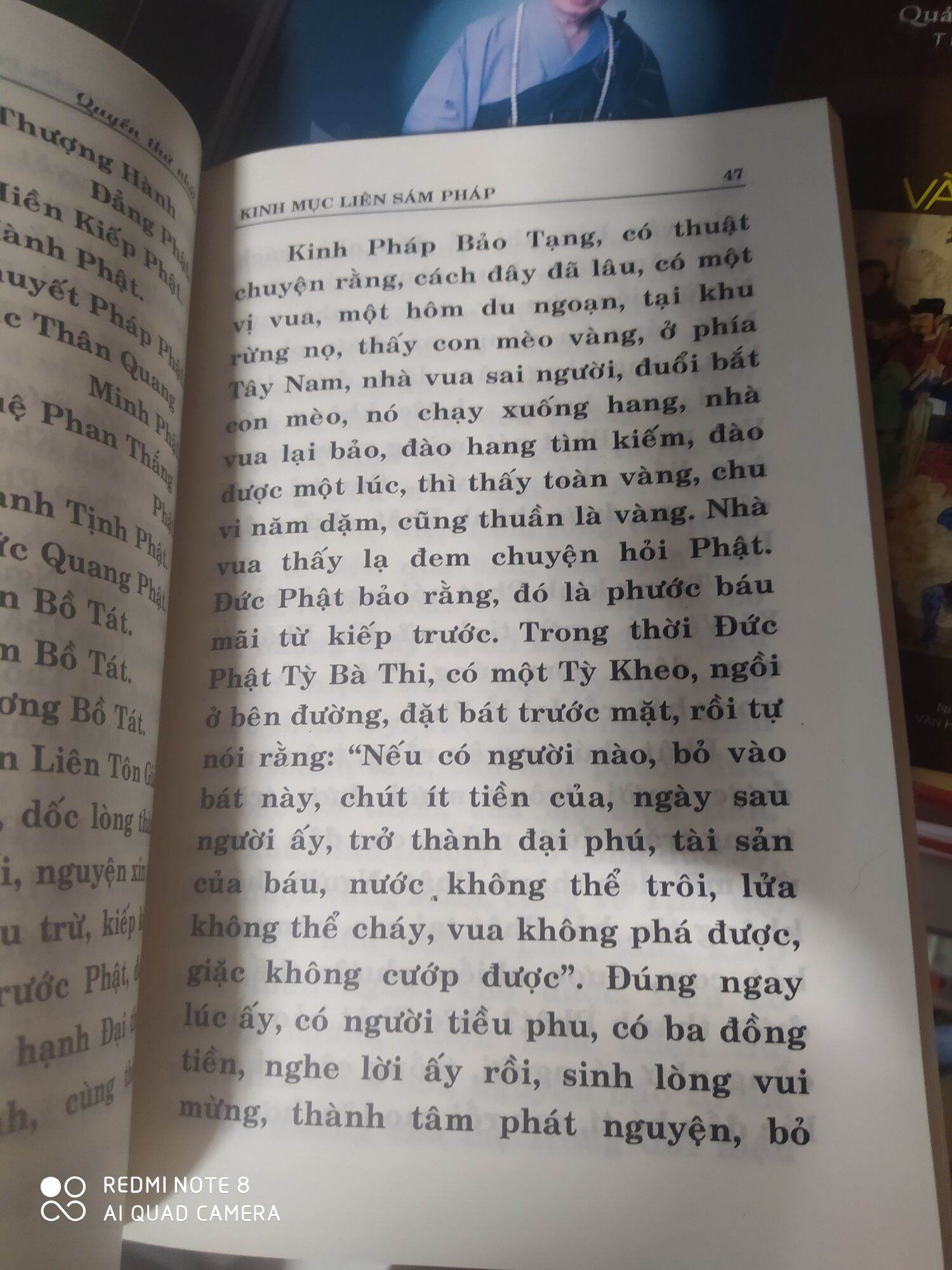 Kinh Mục Liên Sám Pháp bìa vàng