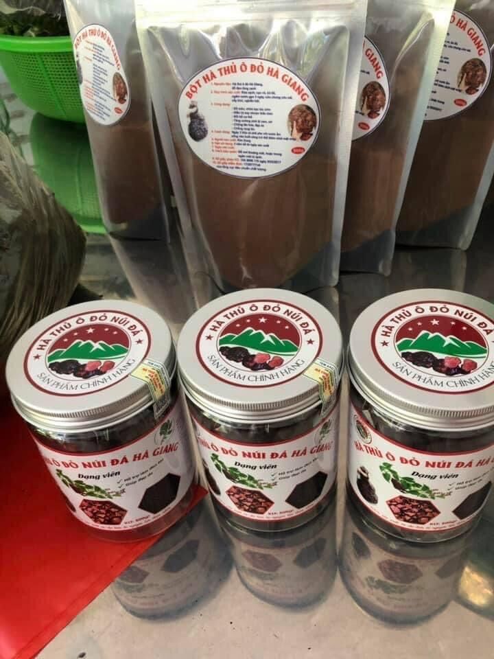 1 lọ hà thủ ô đỏ núi đá hà giang
