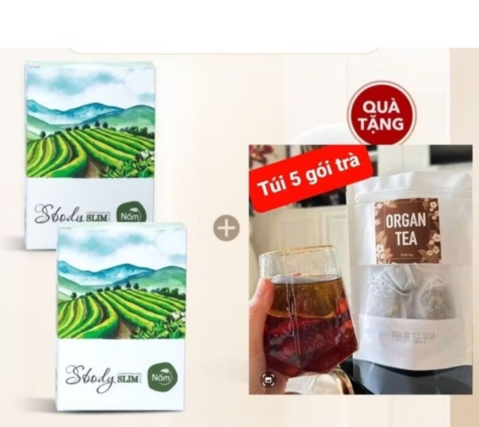 [ CHÍNH HÃNG 100% ] GIẢM CÂN SBODY SLIM NẤM - 30viên- Tặng quà kèm theo