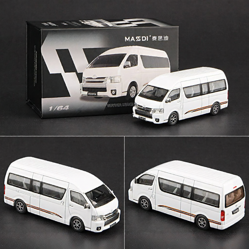 MASSI | Mô Hình Hợp Kim Toyota Land Cruiser Tỷ Lệ 1:64 Màu Đen