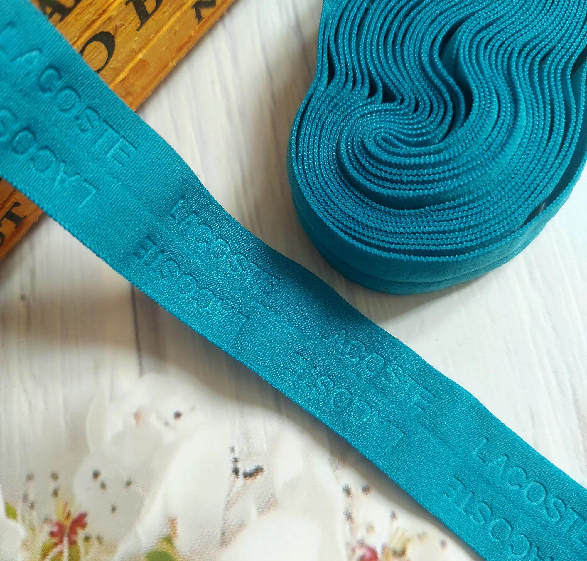 (DÂY 5  MÉT) THUN KẸP VIỀN , CÓ CO GIÃN, BẢN RỘNG 2CM.