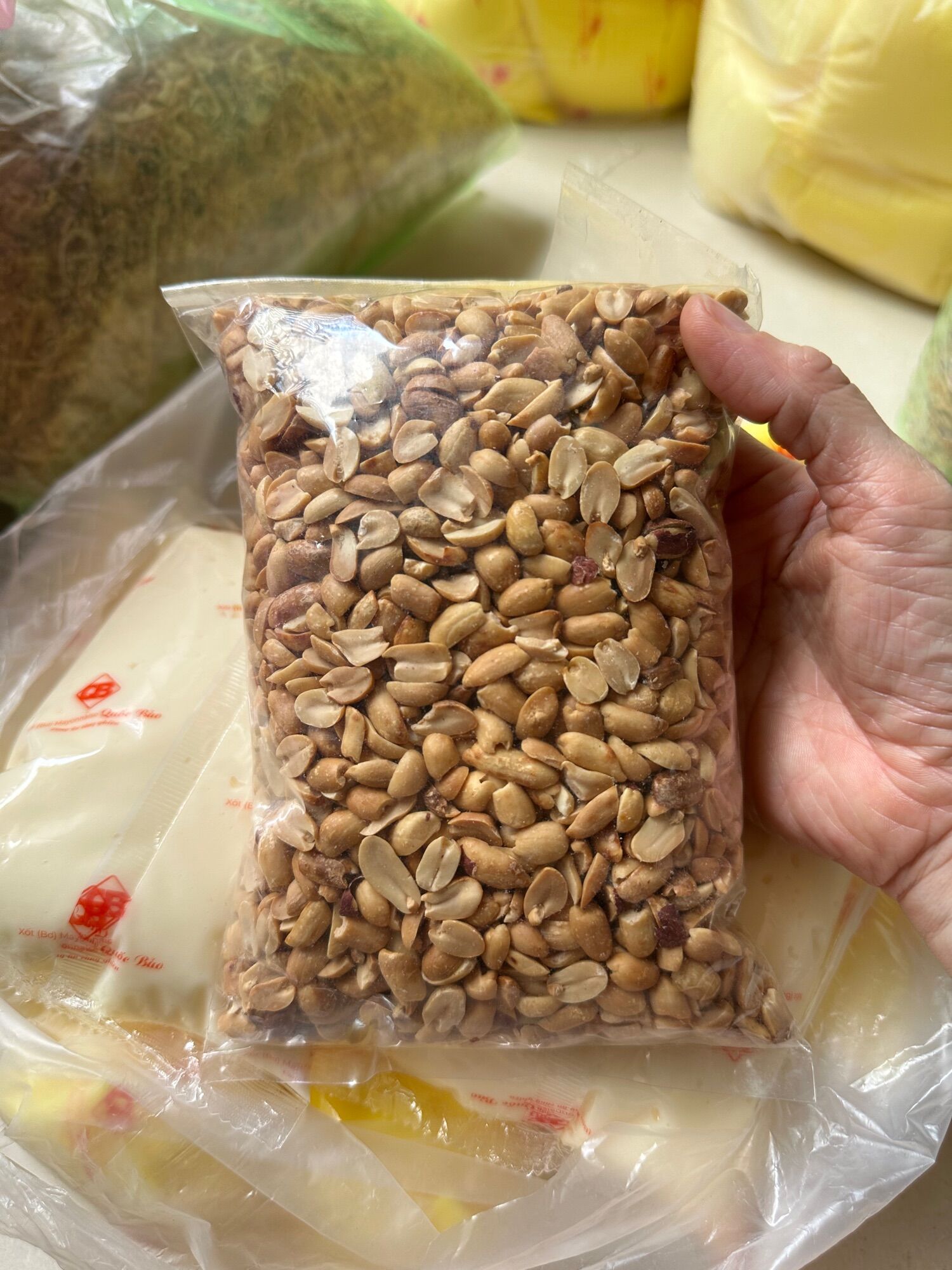 Đậu phộng rang - 1 bịch 500gram - HCM