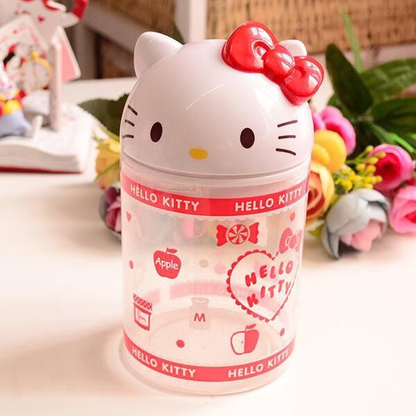 Hộp đựng bông tăm HELLO KITTY