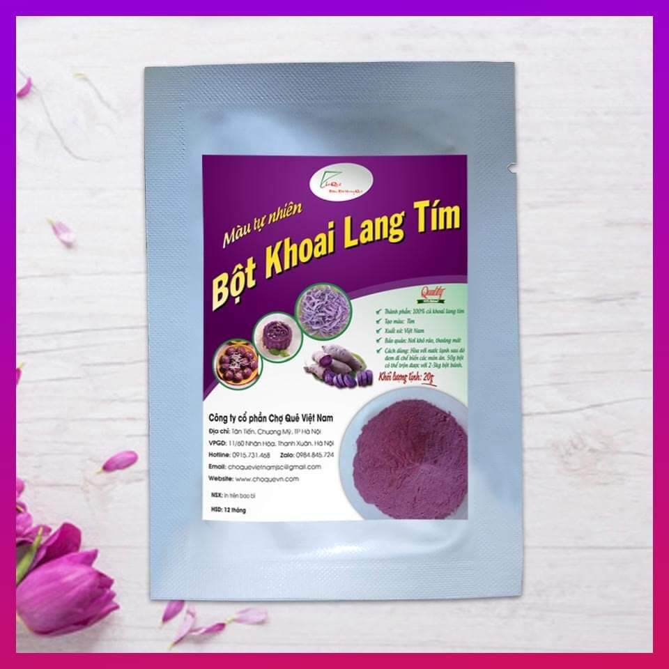 Bột khoai lang tím