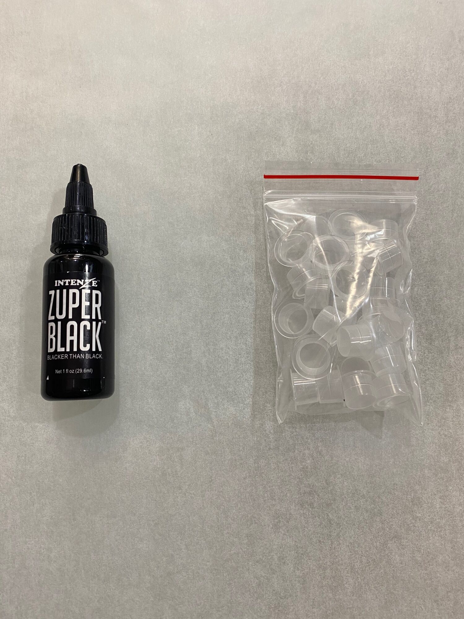 🎁 [ QUÀ TẶNG ] Mực xăm trung cấp mầu đen 30ml Zuper Black🎁