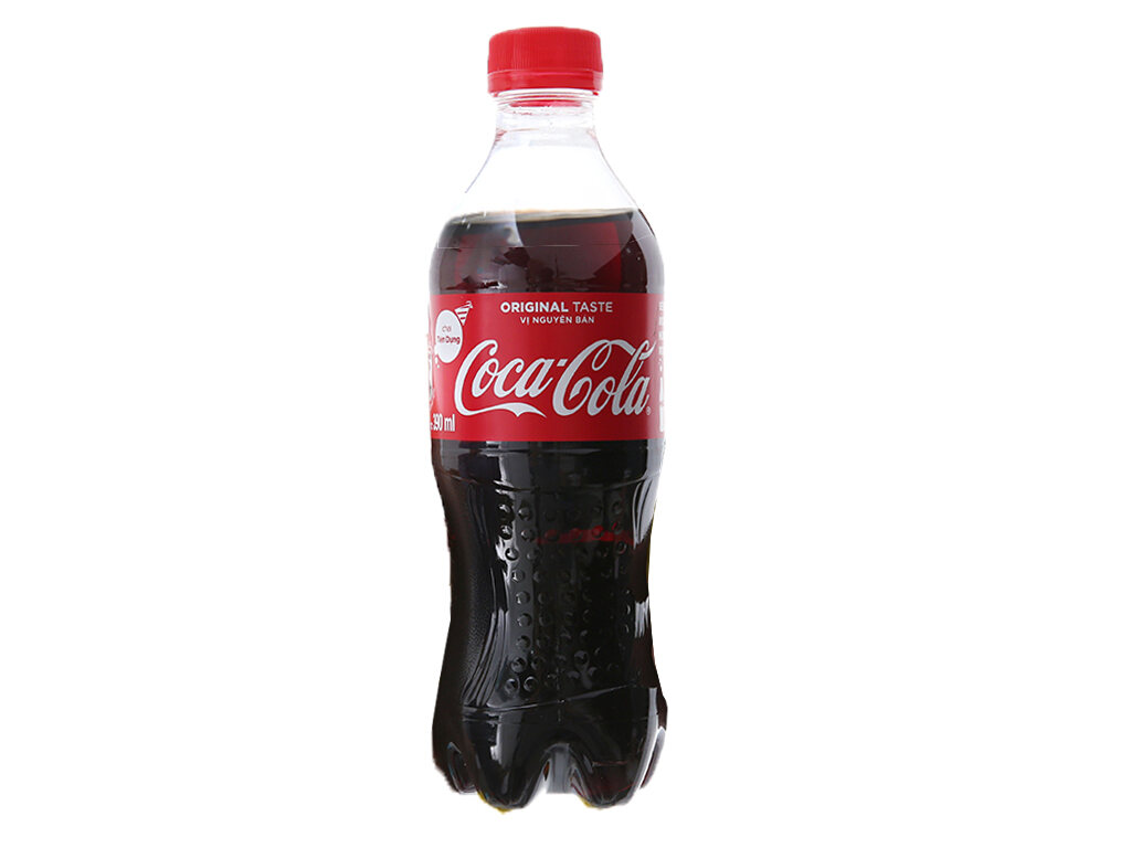 Nước ngọt có gas Coca Cola chai 390ml