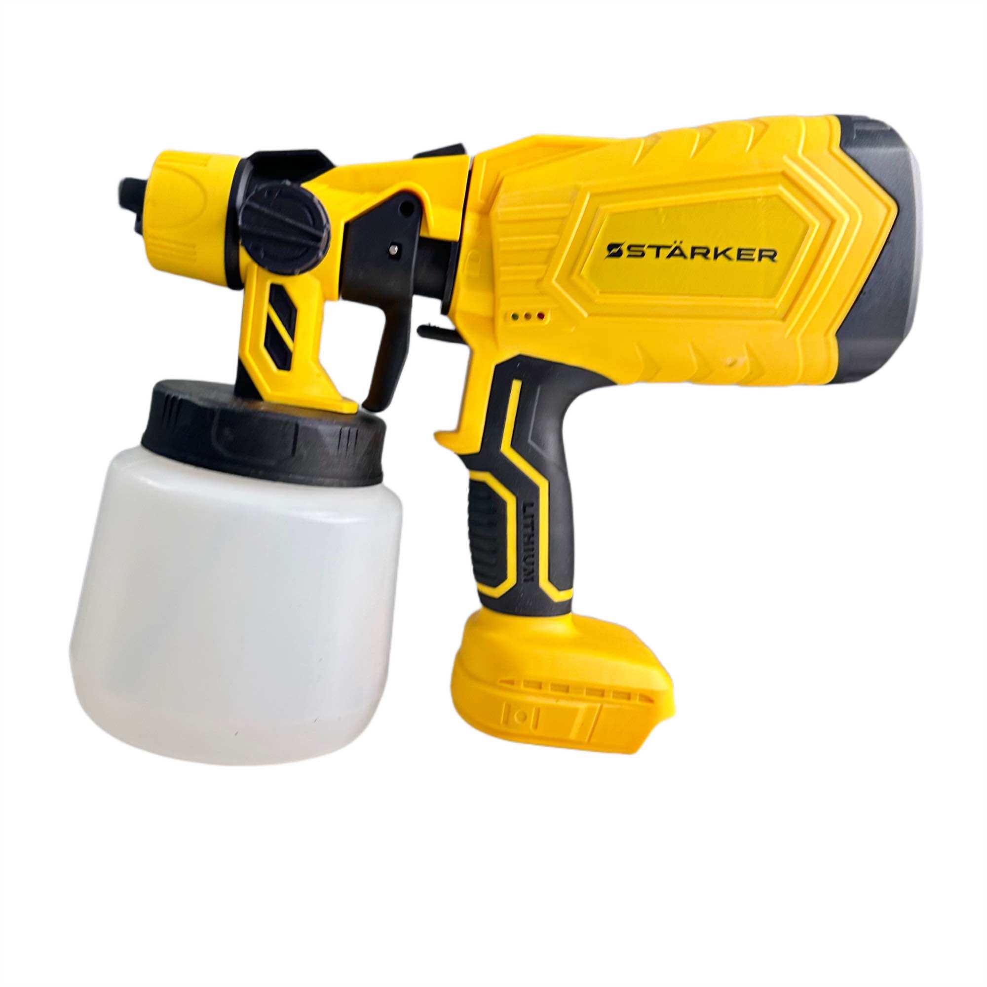 Máy Phun sơn dùng pin phổ thông Makita 4cm - Máy Phun Sơn Starker Chính Hãng - 2 chế độ phun