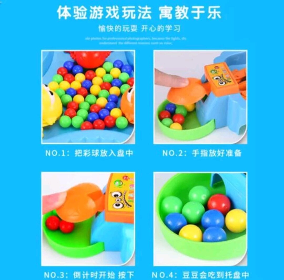 ĐỒ CHƠI ẾCH BẮN BI VUI NHỘN