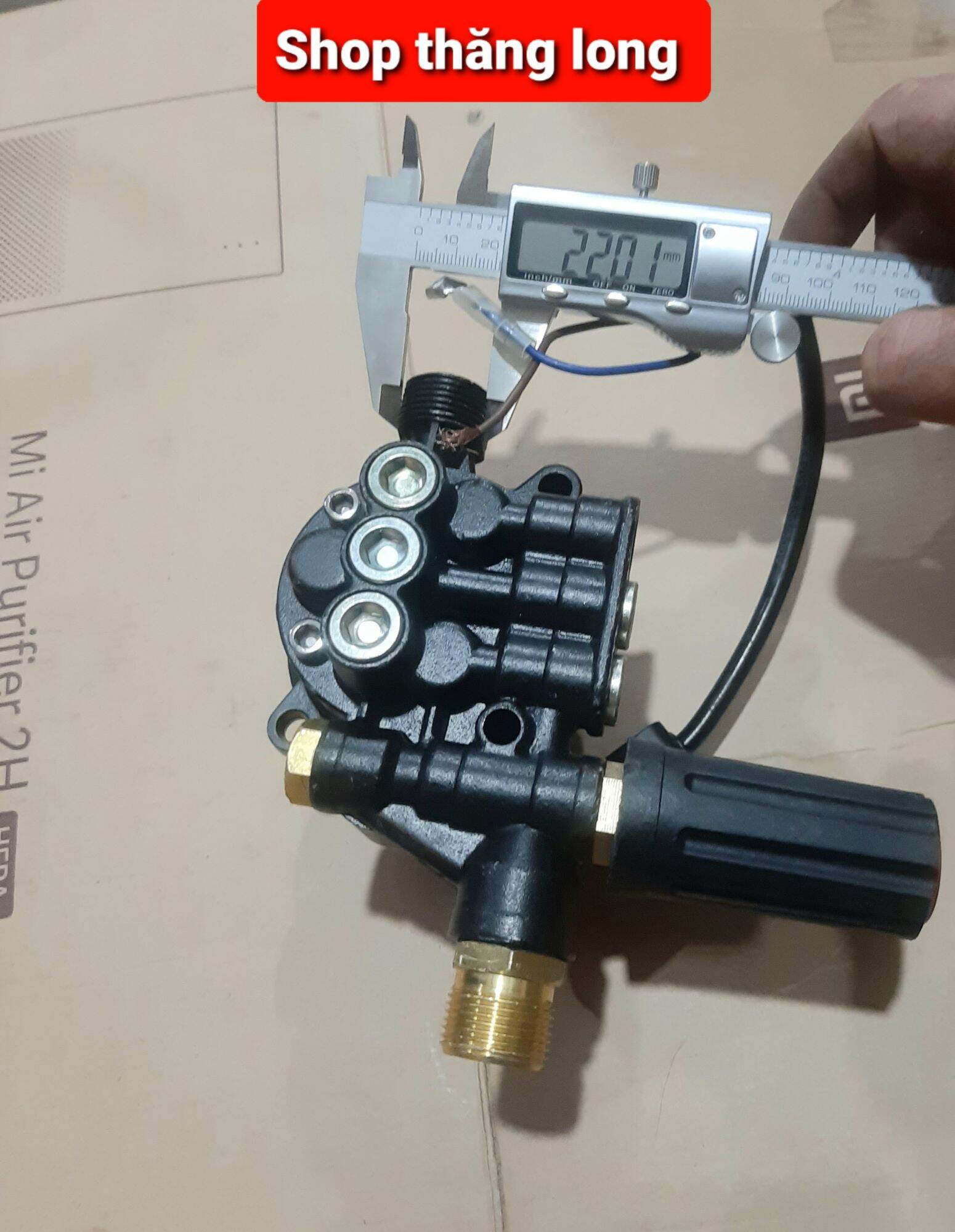 Mini Car Washer Pump Head Set (Note Measurements)