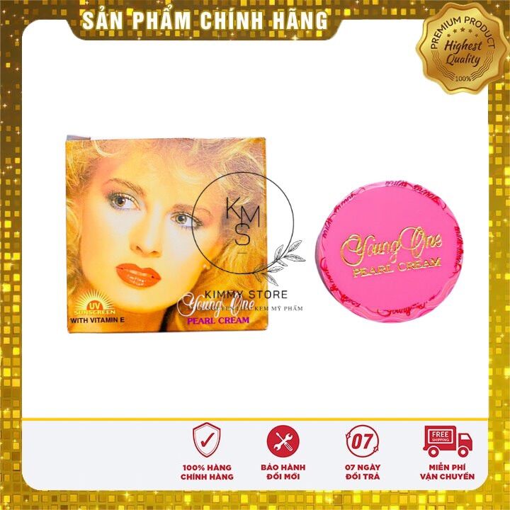 Kem trắng da Young One tóc xù lớn 15g chuẩn thái ( xù trung 15g )