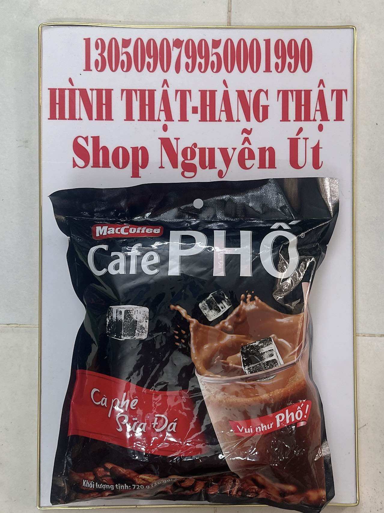 Cafe phố sữa đá bịch 30 gói x 24g