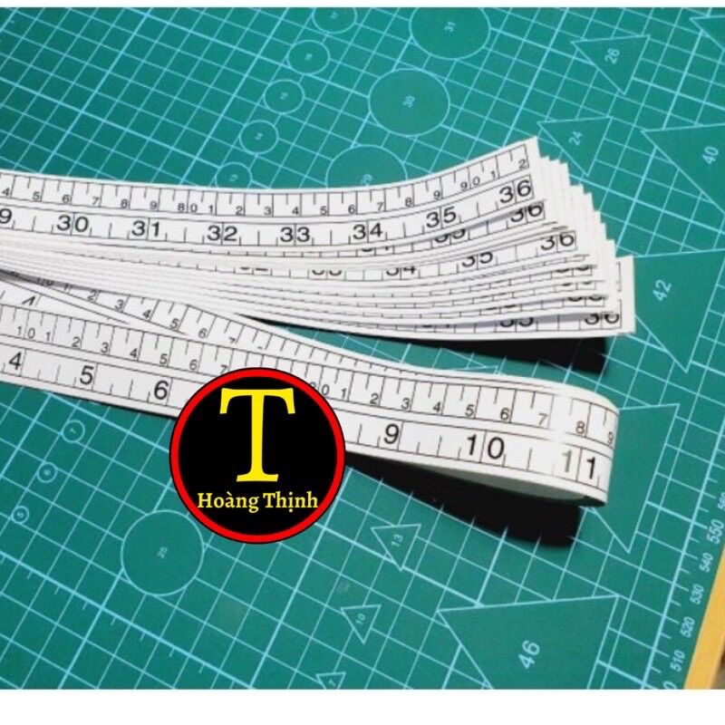 Thước dán bàn máy may-  hàng chất lượng -rõ nét-không phai.