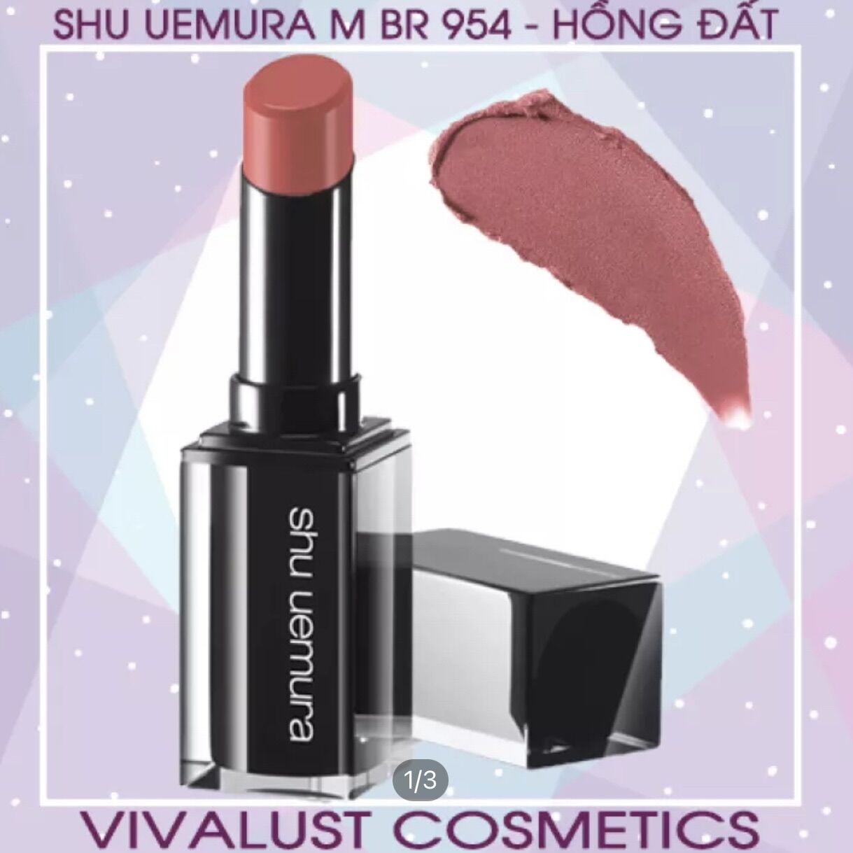 [HCM]Son Shu 954 Hồng Đất Vỏ Đen - ShuUemura - M BG 954 - Dòng Lì