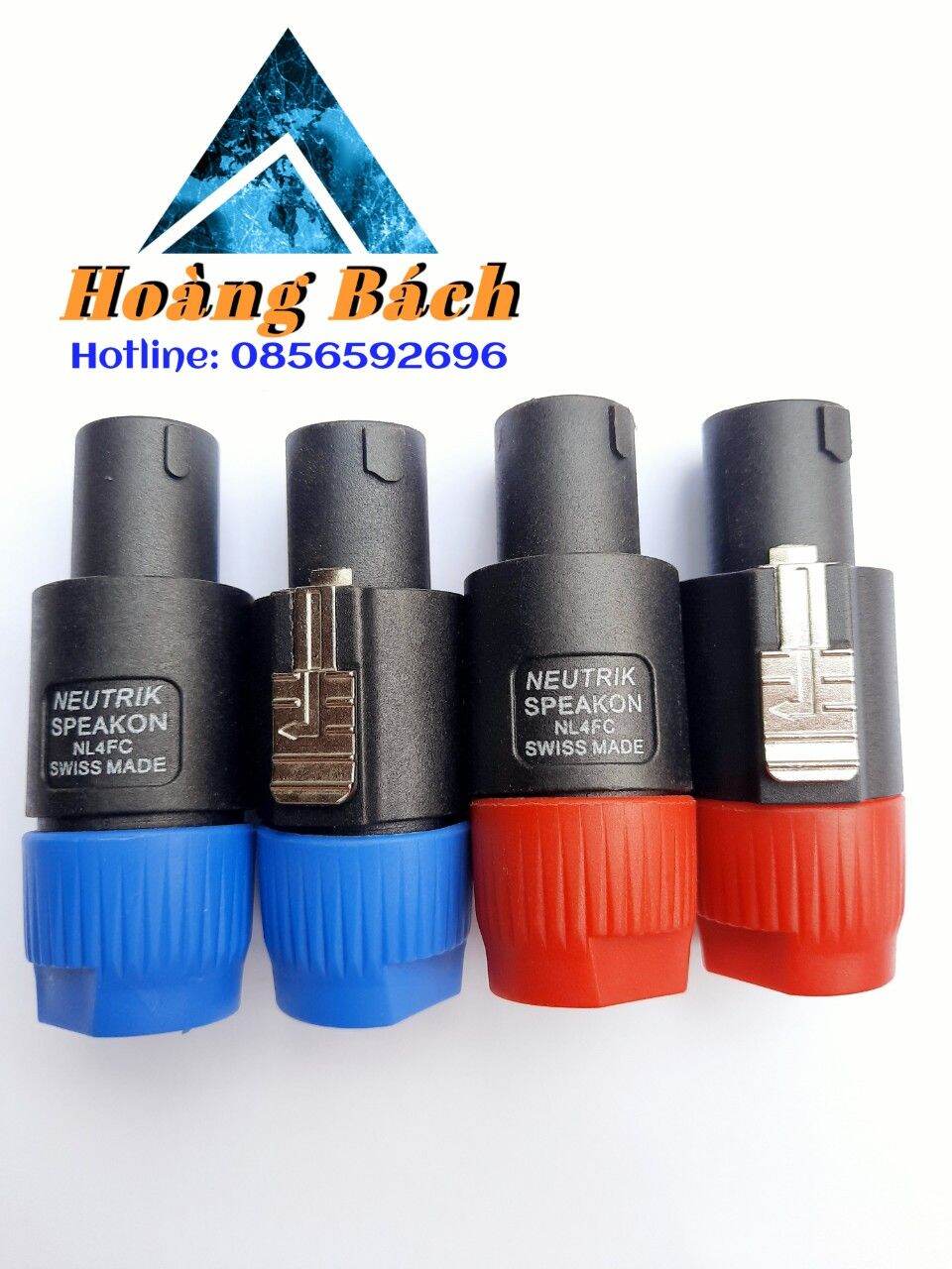 jack cắm loa speakon neutrik, bộ 10 chiếc