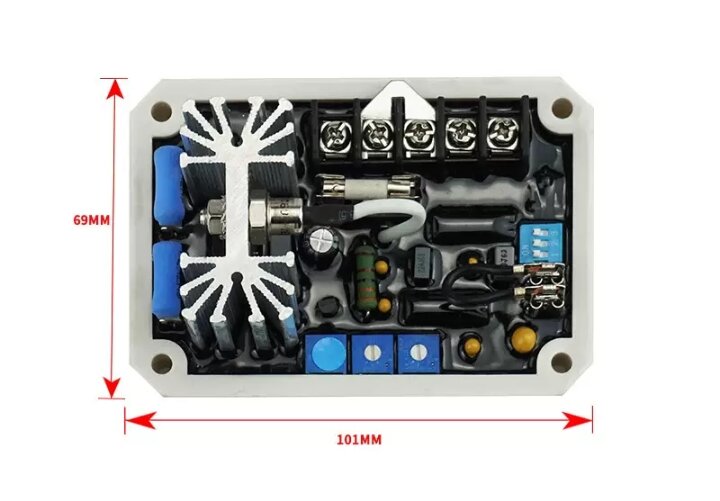 Bộ điều chỉnh điện áp máy phát điện EA05, avr EA05 cho máy phát kích từ không chổi than tới 300kva, avr cho máy phát điện kubota chất lượng cao, avr EA05 cho đầu phát Taiyo kutai meccall marathon Stamford , avr cho đầu phát không chổi than