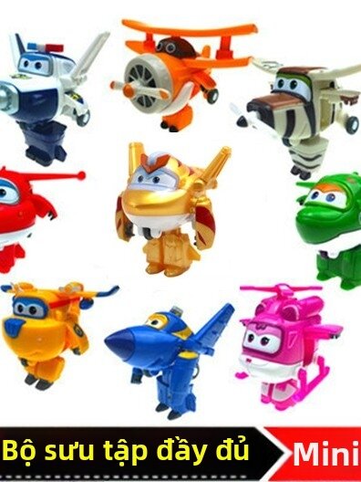 Bộ Robot Nhỏ Biến Hình Super Wings