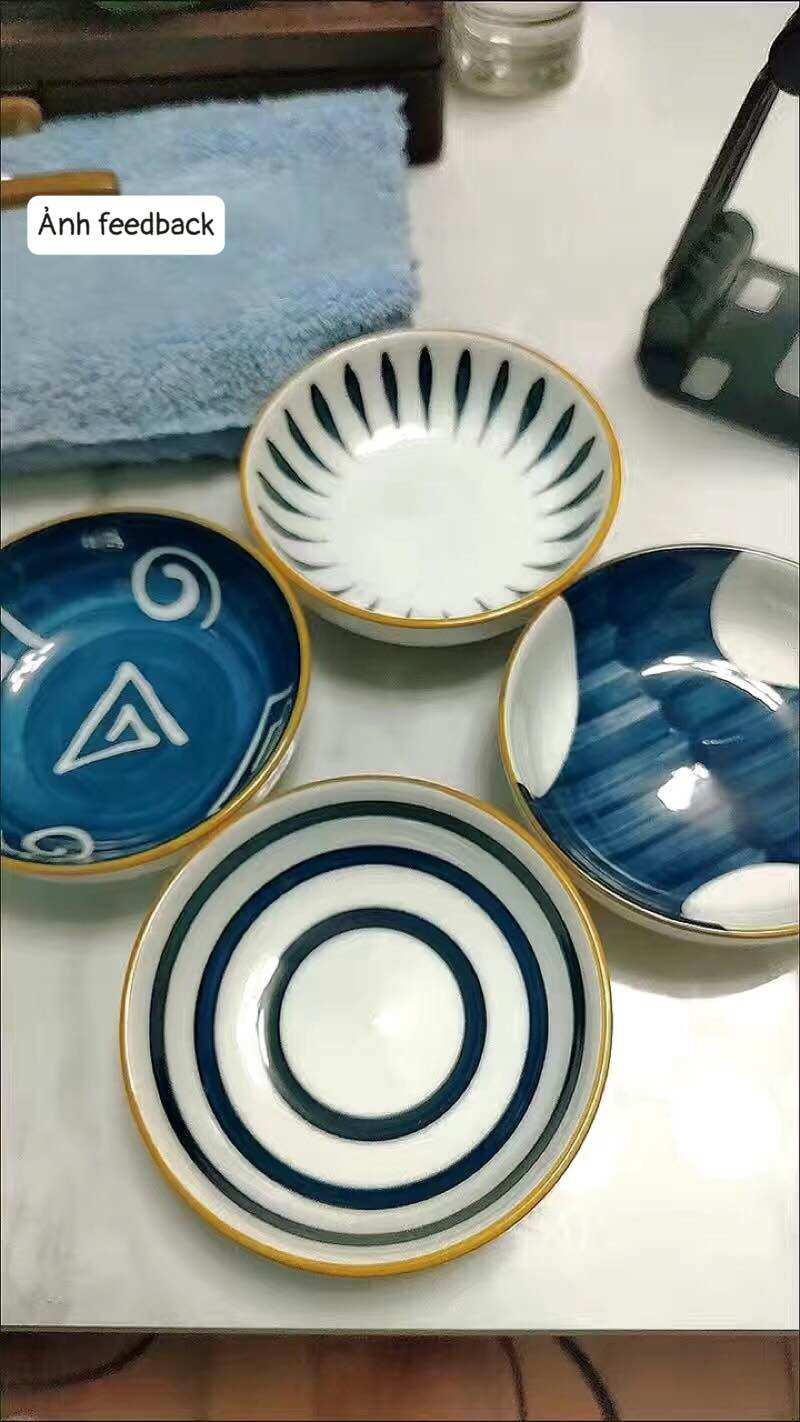 Combo 4 bát sứ đựng nước chấm