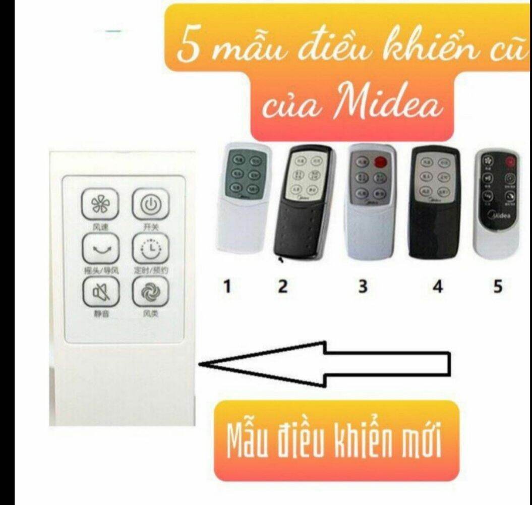 ĐIỀU KHIỂN QUẠT MIDEA