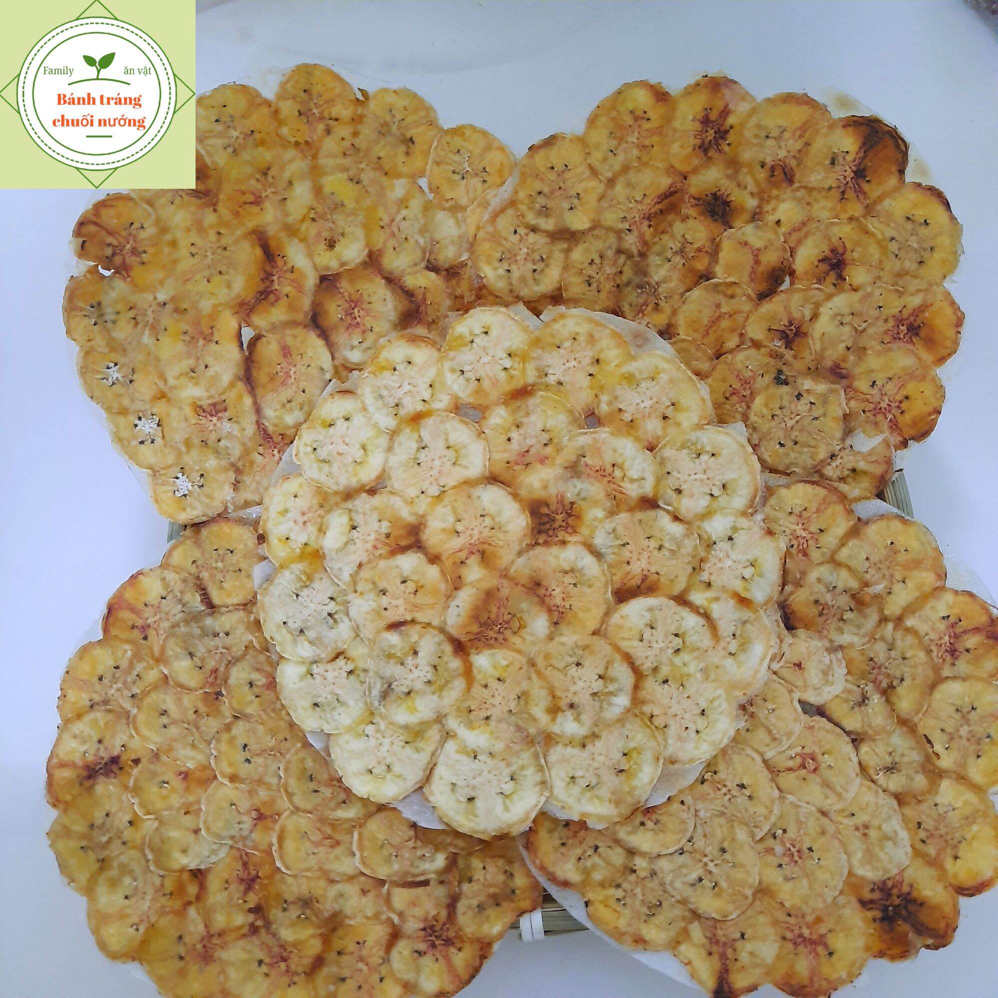 Bánh tráng chuối nướng - Giòn, dẻo, thơm (quen nhưng lạ)